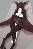 SLLSFHM background bat blushing closed_mouth female full_body furry glasses hmofa hugging muscles muscular_male naked neutral redraw stubble subvariant:neutralplier variant:markiplier_soyjak // 1380x2040 // 892.2KB