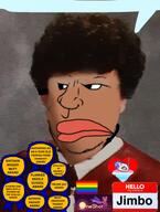 award flag:gay_pride_flag furfag furry irl jimbo jimbo_(namefag) mutt oneshot shitskin terry_crews(namefag) ugly variant:meximutt // 582x770 // 560.3KB