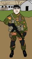 SS_leto ak_74m angry beanie boots cag camouflage gun house innawoods laces larp larp_gear partisan punisher_face rainbow rig shaved sky subvariant:science_lover tree variant:markiplier_soyjak // 258x480 // 18.8KB
