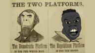 2soyjaks beard democratic_party politics propaganda republican_party soyjak text united_states variant:cobson variant:feraljak // 2170x1220 // 1.4MB