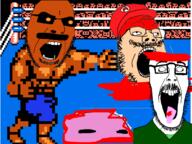 abobo abobo's_big_adventure blood boxing dead flash gore kirby link_(the_legend_of_zelda) mario nes punch_out stubble variant:beastjak variant:cobson variant:gapejak // 1247x935 // 94.3KB