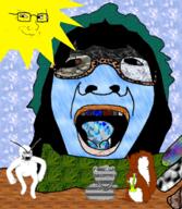 crying full_body large_eyebrows multiple_soyjaks patternjak selfish_little_fuck smug soyjak squirrel subvariant:feralsquirrel sun variant:cryboy_soyjak variant:feraljak variant:impish_soyak_ears variant:joyjak variant:soyak weed // 537x618 // 469.0KB
