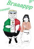 2soyjaks animal avengers beanie bird blue_eyes cactus clothes countrywar eagle fat flag flag:mexico hair mexico nintendo nintendo_switch obese plant round satoko_houjou_fan snake soy-tan soybooru soyjak soylent_(cacao) text variant:chudjak variant:soytan video_game yellow_hair // 948x1352 // 364.1KB