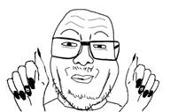 glasses hand hands_up lips queen_of_spades stubble variant:yassjak // 526x347 // 69.0KB