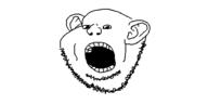 ear oekaki open_mouth soyjak stubble variant:impish_soyak_ears // 500x250 // 12.2KB