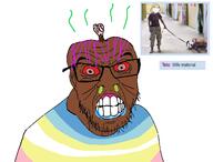 3soyjaks acne angry bloodshot_eyes brainlet clenched_teeth glasses lynddie_england map_(pedophile) meta:op_took_a_selfie_of_xerself mucus pedophile purple_hair retard slopjak soybooru stinky stubble subvariant:soylita teto_(user) tranny ugly variant:chudjak variant:feraljak variant:gapejak // 1350x1024 // 411.0KB