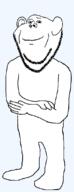 ear full_body smug soyjak standing variant:impish_soyak_ears // 423x1104 // 22.8KB
