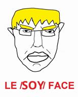 child glasses soy soyjak subvariant:chudjak_front text variant:chudjak video yellow_hair // 766x950, 20.4s // 412.1KB
