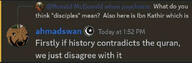 arm beard book brainless brown_skin codnigger cord cordtranny cordtroon discord fist goat hand hands_up islam muslims open_mouth quran rifle soyjak star_and_crescent variant:soyak weapon yellow_teeth // 869x286 // 56.2KB