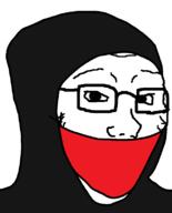 antifa communism hood hoodie looking_at_viewer looking_at_you mask smile variant:soyak // 644x800 // 26.8KB