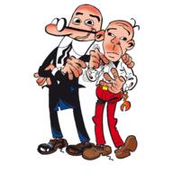 arm bald clothes comic ear eyes filemon fingers mort_and_phil mortadelo shading spain suit variant:cobson variant:feraljak // 1500x1500 // 1.2MB