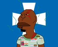 Warrior-Z(user) adams_apple afghanistan batman bnwo brown_skin clothes communism county cross disgusting flag flag:iraq flag:lgbt_philedelphia flag:norway flag:rogaland flag:taliban flag:transgender_pride_flag fnf_pedo friday_night_funkin' god_of_war green_shirt hammer hammer_and_sickle hello_my_name_is_(sticker) india iraq norway pedophile poop rogaland rule34 shitskin sickle smell smelling soyjak star_(symbol) subvariant:brazilmutt taliban text tranny tshirt variant:meximutt // 1110x909 // 64.1KB