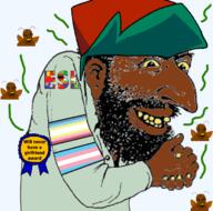 award esl flag:minor_attracted_person flag:transgender_pride_flag fnf_pedo friday_night_funkin' grin happy_merchant jewish_nose judaism kike meta:op_took_a_selfie_of_xerself nigger roach shitskin stinky tvrkaryan variant:feraljak yellow_teeth // 682x675 // 242.2KB
