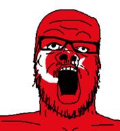 country flag flag:turkiye glasses mustache open_mouth palindrome_get soyjak stubble turkiye variant:a24_slowburn_soyjak // 454x494 // 14.0KB