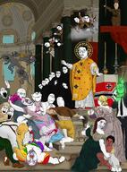 4chan ack adolf_hitler altar angel angry animal arm armband art baby back belt blond bloodshot_eyes blue_eyes bowtie bra brown_hair brown_skin buttoned_shirt candle cap cat_ear celtic_cross central_intelligence_agency chalice chest_hair child christianity church classical_art_parody clenched_teeth closed_eyes closed_mouth clothes cloud collar crying curly_hair demon dog dog_ear drawn_background dress ear earpiece female fishnet fist flag flying foot frown full_body glasses glove glowing green_skin grey_skin halo hand hanging happy hat heels hitler_youth holding_object iron_cross its_over janny judaism kneeling lgbt looking_at_you looking_down looking_to_the_right looking_up luger monk mp40 multiple_soyjaks mustache nazism noose onion open_mouth praying_hands priest purple_hair religion rifle robe roman_salute rope runes sad sandals scared scarf schutzstaffel shoe shorts side_profile single_mother smile smug sock sonnenrad soybooru soyjak squirrel statue strangling stubble subvariant:feralsquirrel subvariant:soyak_(concerned) suit suspenders swastika tail text tongue total_kike_destruction total_nigger_death total_tranny_death totenkopf tranny uniform variant:a24_slowburn_soyjak variant:bernd variant:chudjak variant:cobson variant:feraljak variant:gapejak variant:impish_soyak_ears variant:israeli_soyjak variant:its_out_get_in_here variant:markiplier_soyjak variant:markiplier_soyjak2 variant:soyak variant:unknown variant:wojak veil weapon whip wig wing yellow_skin yellow_teeth // 3076x4161 // 3.0MB