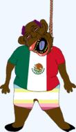 amerimutt brown_skin chud_(boorufag) chud_(soybooru) hanging map_(pedophile) meta:op_took_a_selfie_of_xerself mexico meximutt pedophile subvariant:ackmutt suicide variant:bernd // 1375x2392 // 336.8KB