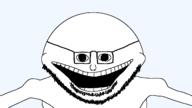 analog_horror creepy glasses looking_at_you open_mouth shin_sonic sonic_(series) sonic_the_hedgehog soyjak stubble transparent_background variant:shinjak // 1280x720 // 48.1KB
