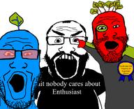 blue_skin broot logan red_skin soyjak_blog variant:markiplier_soyjak variant:two_pointing_soyjaks // 680x552 // 104.4KB