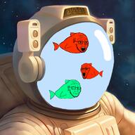 drew_devault fish linux // 1184x1184 // 1.0MB