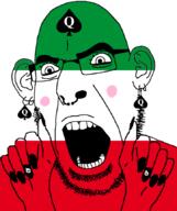North_Rhine-Westphalia bbc blush ear facial_mark flag flag:north_rhine-westphalia forehead_mark germany glasses hair hand nose_piercing nose_ring open_mouth painted_nails queen_of_spades soyjak stubble subvariant:slutson subvariant:spadeson tattoo variant:cobson // 723x861 // 69.4KB