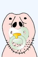 baby babyjak beard pacifier small_eyes subvariant:brunetto // 393x586 // 61.6KB