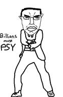 angry arm closed_mouth clothes dance ear full_body gangnam_style glasses hair hand leg millions_must_die pun soyjak subvariant:chudjak_front variant:chudjak // 300x460 // 15.5KB