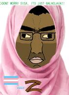 Warrior-Z(user) balaclava brown_skin hijab namefag_drama nonwhite ribbon_of_saint_george subhuman trans trans_rights z_(russian_symbol) // 607x829 // 101.3KB