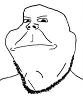 angry animated closed_mouth ext=gif frown nod soyjak stubble subvariant:henry variant:gapejak // 370x430 // 244.8KB