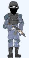 Artist:Test_1234 BRIMMIEST_COMMENTS_SECTION☣️☣️☣️_DO_NOT_ENTER☣️☣️☣️ MIGHT_be_warrior_z ak-47 armor balaclava blackboots blue_pants blue_shirt blue_uniform boot face_covered facemask helmet jackboot meta:op_just_wanted_an_excuse_to_post_his_sketches meta:tagme shoulder_pad subvariant:chudjak_front variant:chudjak vest // 1000x2000 // 851.8KB