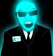 blue blue_skin earpiece glasses glowie glowing mossad variant:feraljak // 1679x1782 // 333.0KB