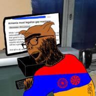 armenia gypsy variant:zoomer_on_computer // 3464x3464 // 4.3MB