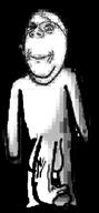 black_and_white nsfw penis variant:gapejak // 824x1786 // 278.0KB
