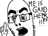 angry coaxed_into_a_snafu glasses hand oekaki open_mouth stubble text the_lawnmower_man thick_eyebrows variant:cobson // 800x600 // 18.0KB