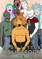 3 angry anti_ongezellig badge blue_hair bowtie closed_mouth clothes ear glasses hair italy makeup meta:tagme multiple_soyjaks mymy nate ongezellig open_mouth orange_hair orange_skin pink_skin poor_little_white_boy rick_and_morty rick_sanchez smile soot_colors soyjak stubble subvariant:wholesome_soyjak text tonytalk tranny variant:a24_slowburn_soyjak variant:alicia variant:cobson variant:feraljak variant:gapejak variant:kuzjak yellow_hair zombie // 650x924 // 592.5KB