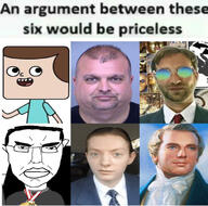 Clarence aryan burt_colucci closed_mouth face glasses jeffy joseph_smith mormonism nazism racism religion reviewbrah robert_sepehr subvariant:chudjak_front text variant:chudjak // 750x742 // 504.1KB