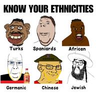 africa alcohol angry aryan asian bad_teeth beard beer big_lips big_nose blond blue_eyes bottle brown_eyes brown_hair brown_skin china chinese_text closed_mouth clothes ear english_text flag flag:germany flag:sweden fu_manchu_(mustache) germanic germany glasses hair happy hat heart i_love impact_font judaism mehmet multiple_soyjaks mustache negro nigger open_mouth rice_hat smile smug soyjak spain stubble subvariant:feraljew subvariant:feralnigger subvariant:nucob subvariant:wholesome_soyjak sweden text turk turkiye tyrone unibrow variant:cobson variant:feraljak variant:gapejak variant:soyak white_skin yellow_hair yellow_sclera yellow_skin // 1419x1377 // 533.1KB