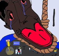 ack aryan autism autism_speaks award bait bald blackface bloodshot_eyes blue_eyes blue_glasses blue_shirt brown_skin brown_troonjak cap chud_(boorufag) chud_(soybooru) closed_mouth clothes clown clown_nose crying discord distorted doll_(user) flag flag:nazi_germany flag:transgender_pride_flag froot furry gangnam_style germany giggly_goon_clown glasses goonclown green_glasses hair hat heart hitler_mustache i_love i_trans_heart jake jakparty_soy jartycuck medal meta:pornographic_content multiple_soyjaks mustache nate natejak nazi_germany nikocado_avocado onion open_mouth orange_skin purple_hair purple_skin puzzle red_shirt rent_free rope slopjak soviet_army_uniform soybooru spam spammer stubble subvariant:chudjak_front subvariant:jartycuck subvariant:muscular_chud swastika tongue tranny variant:bernd variant:chudjak variant:cobson variant:feraljak variant:kuzjak variant:soyak yellow_hair yellow_teeth // 1920x1798 // 359.4KB