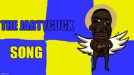arm black_skin closed_mouth full_body hair halo hand heart jartycuck leg lips naked red_eyes slopjak smile soygem_nursery_rhymes text thumbnail wing youtube // 888x499 // 62.7KB