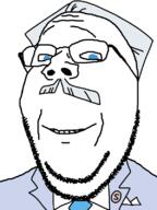 blue_eyes clothes emmy_the_robot first_gapejak_image first_wholesome_soyjak_image glasses grey_hair john_sterling looking_at_you mustache smile soyjak stubble subvariant:wholesome_soyjak suit teeth variant:gapejak // 600x800 // 58.5KB
