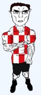 arm buff closed_mouth clothes ear flag flag:north_brabant full_body glasses hair hand netherlands north_brabant shoe soyjak subvariant:chudjak_front subvariant:unbotheredchud variant:chudjak vein // 549x1268 // 27.4KB