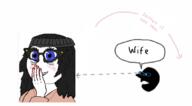 BBGHAST B_B_GHAST_(namefag) avengers beanie blue_eyes blushing brown_shirt cute cute_girl de_master_of_stuff girl glasses hair nentendo_switch soy soylent soytans the_master_of_stuff the_master_stuff variant:soytan woman // 747x411 // 106.4KB