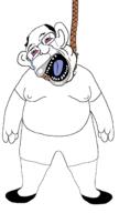 amerimutt bloodshot_eyes crying open_mouth rope soyjak subvariant:ackmutt suicide tongue variant:bernd // 1296x2304 // 81.7KB
