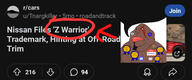 Warrior-Z(user) car namefag_drama nissan reddit variant:meximutt // 1920x804 // 204.3KB