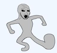 alien animated clean_dance dance full_body grey_alien grey_skin open_mouth soyjak stubble variant:soyak // 544x503 // 64.6KB
