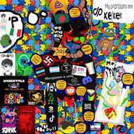 4chan 8chan 9gag anti_ongezellig anti_soytan autism award bangladesh bloodshot_eyes body_pillow chud_(boorufag) chud_(soybooru) discord distorted drool flag:bangladesh friday_night_funkin' frog giggly_goon_clown hanging israeli_autism_association jacksepticeye judaism lgbt meta:op_took_a_selfie_of_xerself neopenis neovagina nigger ongezellig pepe pronouns reddit rope_award shitskin slopjak spade stinky thought_bubble tiktok tranny turban undertale vantablack variant:bernd variant:soyak variant:soytan zoophile // 4096x4096 // 1.8MB