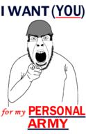 arm hand helmet looking_at_viewer looking_at_you open_mouth personal_army pointing pointing_at_viewer subvariant:cobson_front2 text variant:cobson // 444x690 // 80.0KB