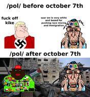 anglo chud clothes flag flag:christianity flag:nazi_germany flag:texas hat israel judaism kippah meximutt nazism pol_(4chan) pol_(soyjak_party) protestant queen_of_spades subvariant:branigger subvariant:euromutt subvariant:jewmutt subvariant:mexiaryan texas three_percenters twitter variant:brandon variant:markiplier_soyjak variant:meximutt // 1457x1583 // 1.1MB