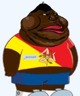 _account(namefag) black_skin blue_pants closed_mouth clothes fat flag:sicily full_body hair italy lips obese sicily soyjak text the_cleveland_show transparent transparent_background triskelion variant:meximutt // 454x548 // 176.6KB