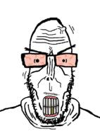 angry beard glasses subvariant:euromutt template variant:markiplier_soyjak // 590x796 // 25.8KB
