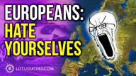 bald bloodshot_eyes crying europe glasses map statue stretched_mouth text the_podcast_of_the_lotus_eaters thumbnail variant:cryboy_soyjak // 1080x601 // 272.5KB